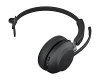 Jabra Evolve2 65 Casque Sans fil Arceau Bureau/Centre d'appels USB Type-C Bluetooth Noir