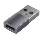 Satechi ST-TAUCM changeur de genre de câble USB-A USB-C Gris