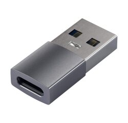 Satechi ST-TAUCM changeur de genre de câble USB-A USB-C Gris