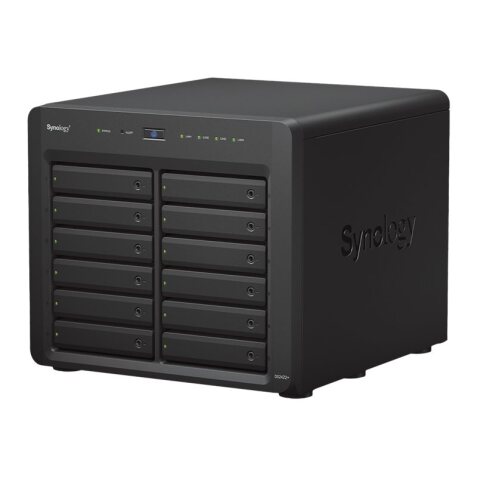 Synology DiskStation DS2422+ serveur de stockage NAS Tower Ryzen Embedded V1500B 4 Go DDR4 0 To DiskStation Manager Noir