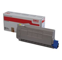 OKI - yellow - original - toner cartridge