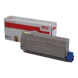 OKI - yellow - original - toner cartridge