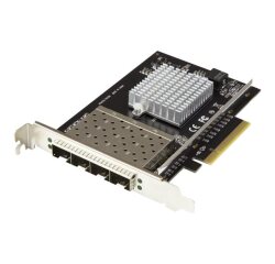 StarTech.com Carte réseau PCI Express pour serveur à 4 ports SFP+ 10 Gigabit Ethernet - Chipset Intel XL710
