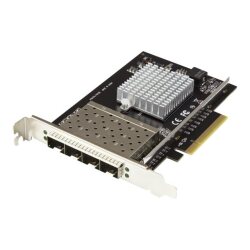 StarTech.com Carte réseau PCI Express pour serveur à 4 ports SFP+ 10 Gigabit Ethernet - Chipset Intel XL710