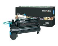 Lexmark - Extra High Yield - cyan - original - toner cartridge - LCCP, LRP