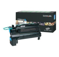 Lexmark - Extra High Yield - cyan - original - toner cartridge - LCCP, LRP