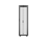 Vertiv VR Rack VR3100 étagère 42U Rack autonome Noir, Transparent