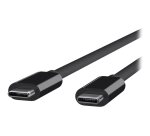 DLH Cable USB-C vers USB-C 1m 3.25A 65W max noir