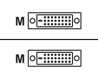 MCL Cable DVI-D Male/Male Dual Link 2m câble DVI Noir
