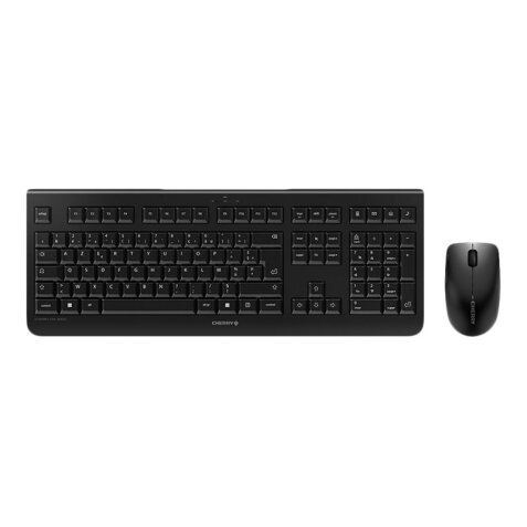 CHERRY DW 3000 Ensemble Clavier & Souris sans fil, noir, USB, AZERTY - FR