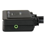 StarTech.com Switch Commutateur KVM 2 Ports USB, HDMI avec Audio et Câbles pour 2 PC sur 1 écran - Auto Alimenté