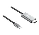 Trust Calyx adaptateur graphique USB Noir, Métallique