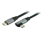 MCL MC1C99A3C1052CZ câble USB USB 3.2 Gen 2 (3.1 Gen 2) 2 m USB C Noir, Gris