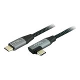 MCL MC1C99A3C1052CZ câble USB USB 3.2 Gen 2 (3.1 Gen 2) 2 m USB C Noir, Gris