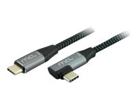 MCL MC1C99A3C1052CZ câble USB USB 3.2 Gen 2 (3.1 Gen 2) 2 m USB C Noir, Gris