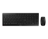 CHERRY Stream Desktop Recharge clavier Souris incluse Universel RF sans fil AZERTY Français Noir