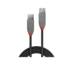 Lindy Rallonge USB 2.0 type A, Anthra Line, 1m