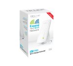 TP-Link RE200 prolongateur réseau Répéteur réseau Blanc 10, 100 Mbit/s