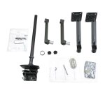 Ergotron LX Series LX Dual Stacking Arm, Tall Pole, Matte Black 101,6 cm (40") Bureau Noir