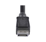 StarTech.com Câble DisplayPort 1.2 de 3 m - Câble DisplayPort Certifié VESA 4K x 2K Ultra HD - Câble DP à DP pour Moniteur - Cordon Vidéo/Affichage DP - Connecteurs DP à Verrouillage