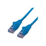 MCL UTP6-0.5M/B câble de réseau Bleu 0,5 m Cat6 U/UTP (UTP)