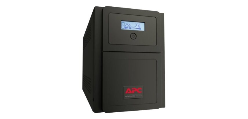 APC Easy UPS SMV alimentation d'énergie non interruptible Interactivité de ligne 1 kVA 700 W 6 sortie(s) CA