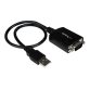 StarTech.com Câble Adaptateur de 30cm USB vers Série DB9 RS232 - Mémorisation de Port COM