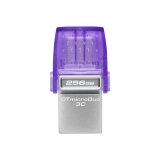 Kingston Technology DataTraveler 256 Go microDuo 3C 200 Mo/s dual USB-A + USB-C