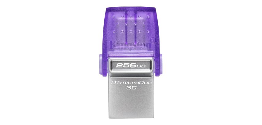 Kingston Technology DataTraveler 256 Go microDuo 3C 200 Mo/s dual USB-A + USB-C