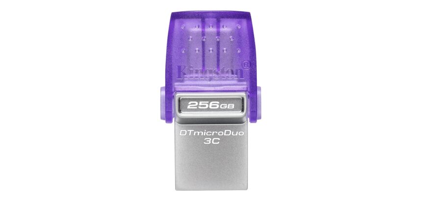 Kingston Technology DataTraveler 256 Go microDuo 3C 200 Mo/s dual USB-A + USB-C