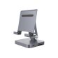 DLH STATION D'ACCUEIL USB-C POUR SMARTPHONE (avec support intégré) : HDMI compatible 4K et 2K @30hz, USB-C (Power In Passthrough 65w), 2x USB 3.2, Lecteur SD/micro SD, Casque/micro - Support réglable sur 2 axes - Livré avec câble USB-C 50cm