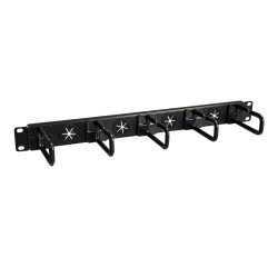 StarTech.com Guide câbles 1U pour rack serveur - Panneau de gestion de câbles 19"