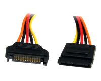 StarTech.com Câble d'extension d'alimentation SATA 15 broches 30 cm