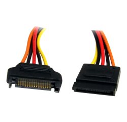 StarTech.com Câble d'extension d'alimentation SATA 15 broches 30 cm