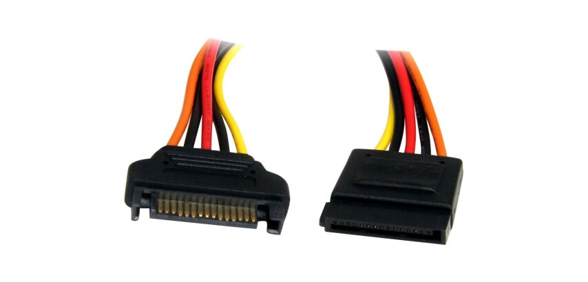 StarTech.com Câble d'extension d'alimentation SATA 15 broches 30 cm