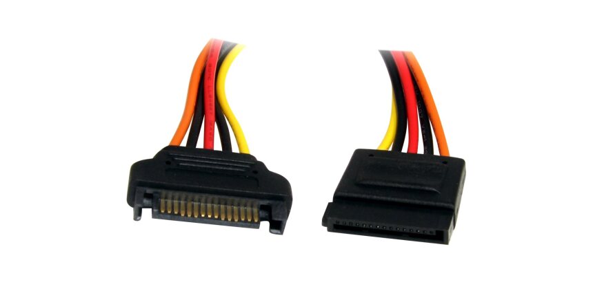 StarTech.com Câble d'extension d'alimentation SATA 15 broches 30 cm