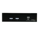 StarTech.com Commutateur KVM HDMI USB 2 ports avec audio et concentrateur USB 2.0