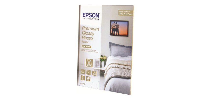 Epson Pap Photo Premium Glacé 255g 25f. A2 (0,420x0,594m)