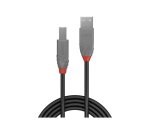 Lindy Câble USB 2.0 type A vers B, Anthra Line, 3m