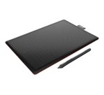 Tablette graphique Wacom Tablette graphique a stylet - 27 centimetres - 1024 niveaux de pression - Noire et Rouge - Windows/Mac OS/Chrome OS