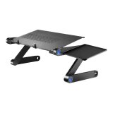 DLH SUPPORT ERGONOMIQUE - TABLE DE LIT PLIABLE POUR ORDINATEUR PORTABLES ET TABLETTES