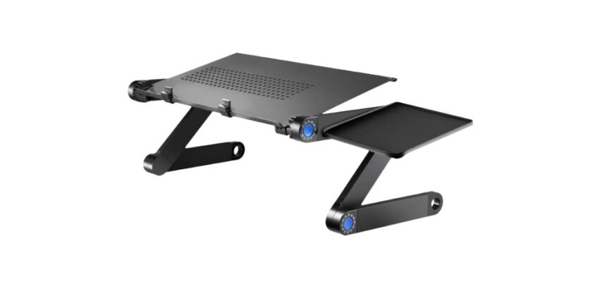 DLH Support ergonomique - table de lit pliable pour ordinateur portables et tablettes