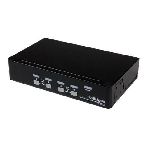 StarTech.com Commutateur KVM 4 Ports VGA USB, Montage en Rack et OSD - Switch KVM - 1920x1440