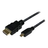 StarTech.com Câble HDMI haute vitesse avec Ethernet 3m - HDMI (M) vers Micro HDMI (M)