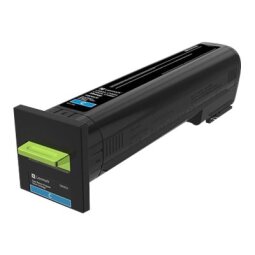 Lexmark - cyan - original - toner cartridge - LCCP, LRP