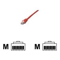 MCL 0.5m Cat5e U/UTP câble de réseau Rouge 0,5 m U/UTP (UTP)