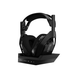 ASTRO Gaming A50 + Base Station Casque Sans fil Arceau Jouer Noir, Argent