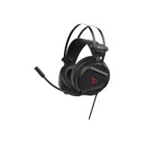 Steelplay HP51 Casque Avec fil Arceau Jouer Noir, Rouge