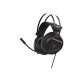 Steelplay HP51 Casque Avec fil Arceau Jouer Noir, Rouge