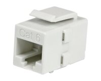 StarTech.com Coupleur RJ45 de type Keystone Jack Cat 6 F/F - Blanc